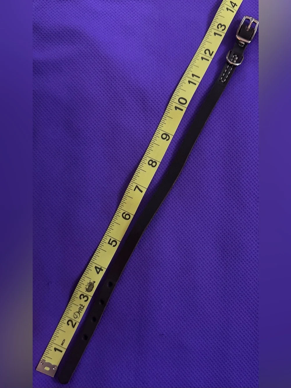 🐾 Classic Brown Leather Slip Lead with Metal Buckle